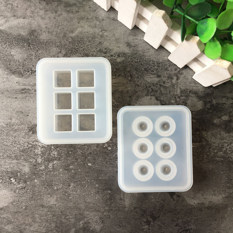 Model Kit Resin - Silicone Mold 16mm Cube ball beads