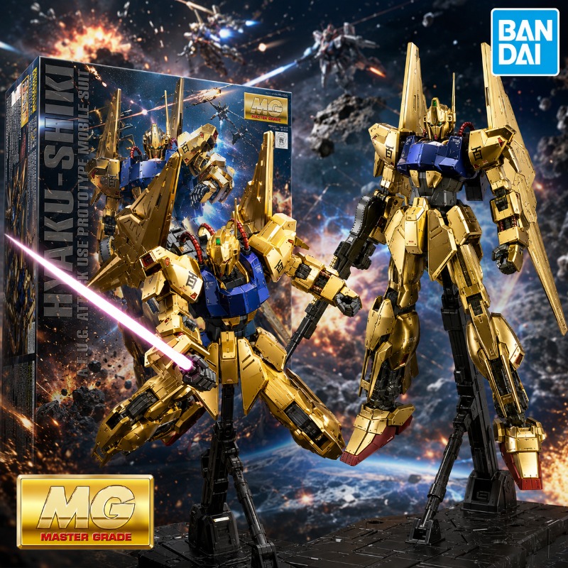 Gundam Model Mg - Bandai Original MG 1/100 MSN-00100 Hyaku-Shiki