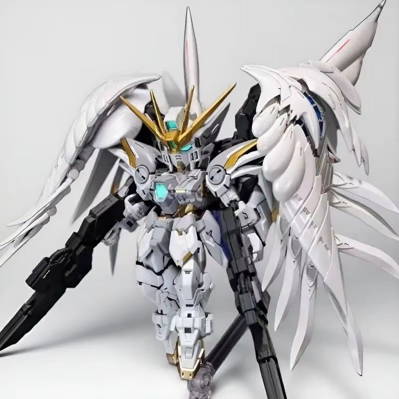 Model Kit Nemesis - Mgsd Wing Zero Ew Snow White