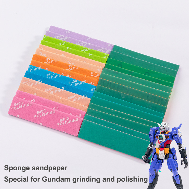 Model Kit Tool - 9Pcs/set 400~1200 Semi-rigid Sanding Sticks For