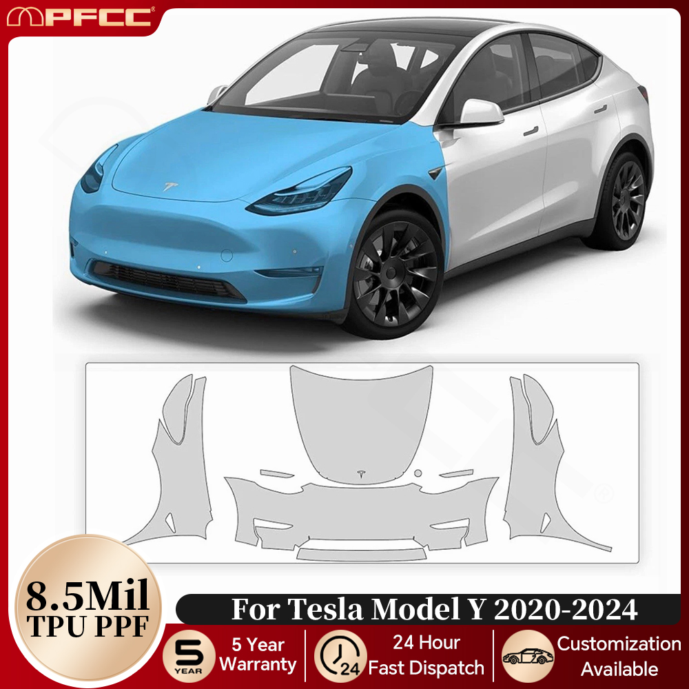 Model Kit Manual - Pre-cut PPF For Tesla Model Y
