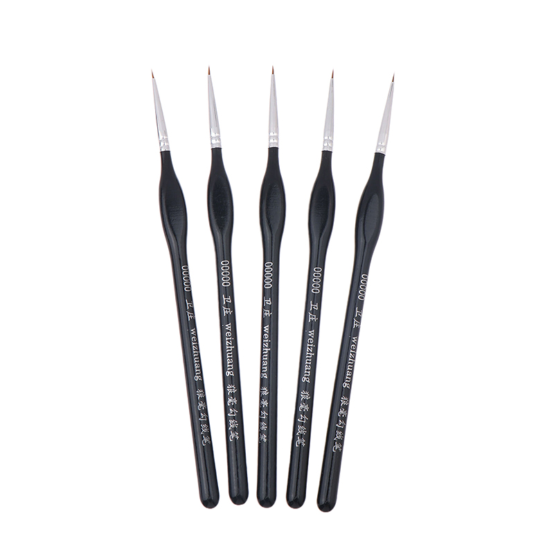 5Pcs Precision Fine Tip 00000  - Model Kit Paint Set review and price