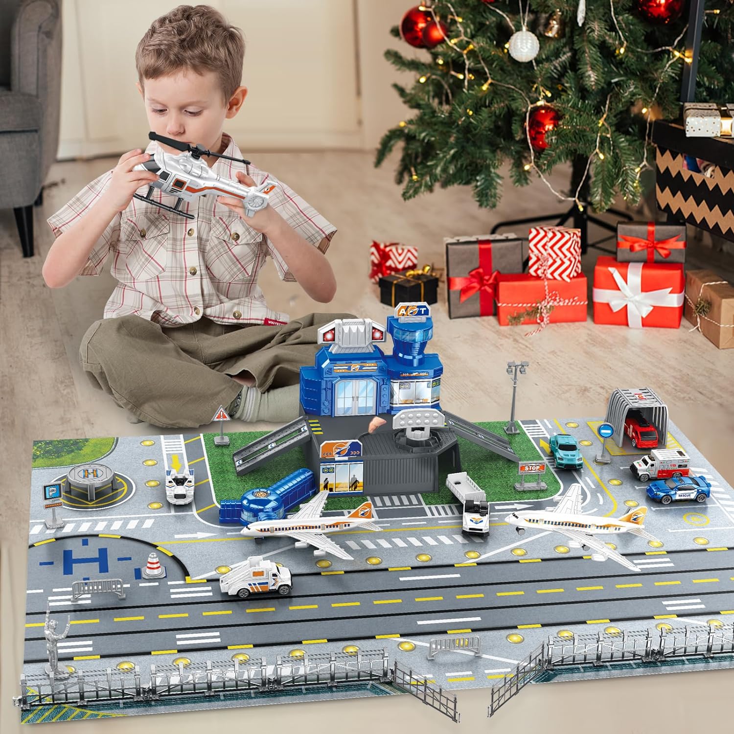 Children's Airport Scene Toy S - Model Kit Planes review and price