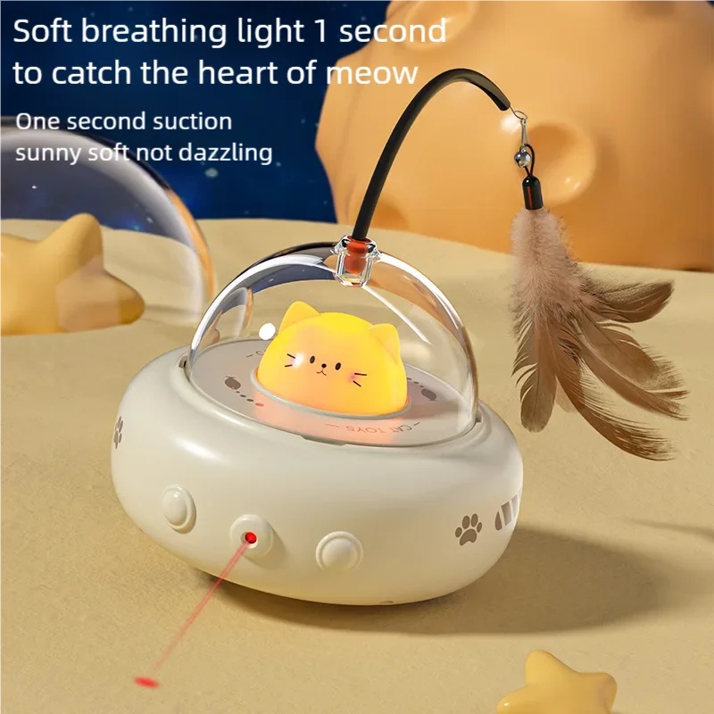 Electric UFO Smart Teaser Cat  - Model Kit Ufo review and price