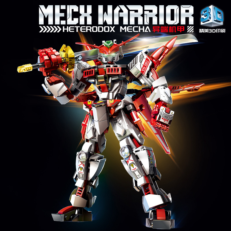 Warrior Mech Heterodox Bricks  - Model Kit Knight review and price