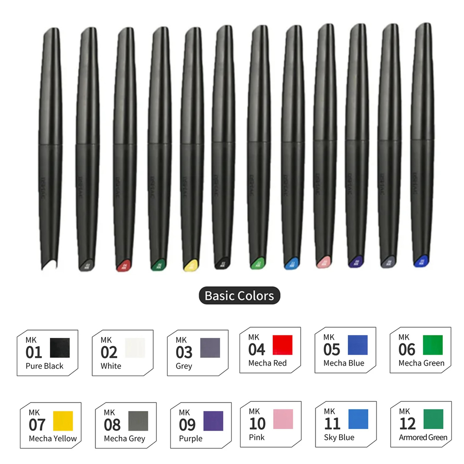 DSPIAE Soft Tip Water-based Ma - Model Kit Paint Set review and price