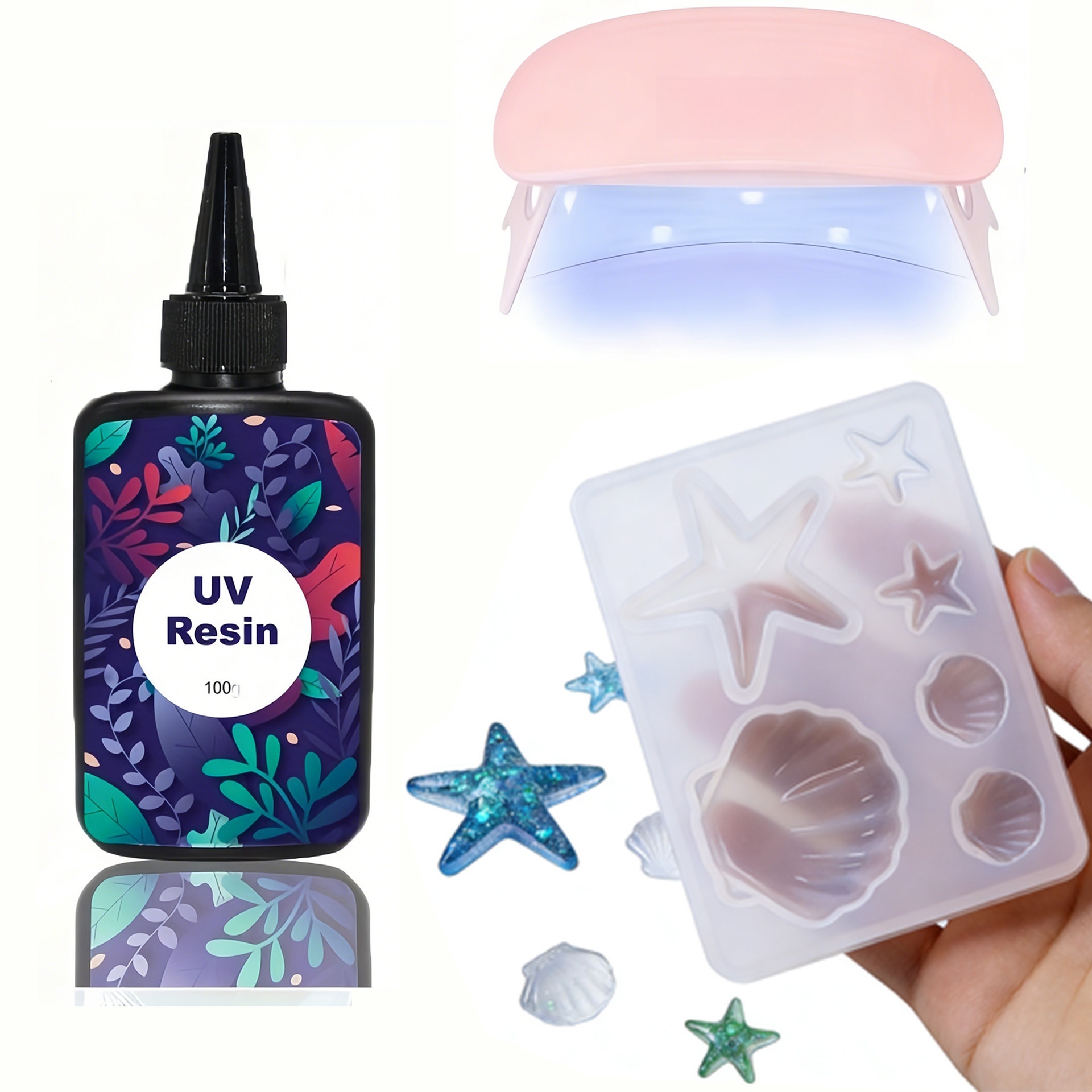 DIY Ocean Theme Crystal Epoxy  - Model Kit Resin review and price