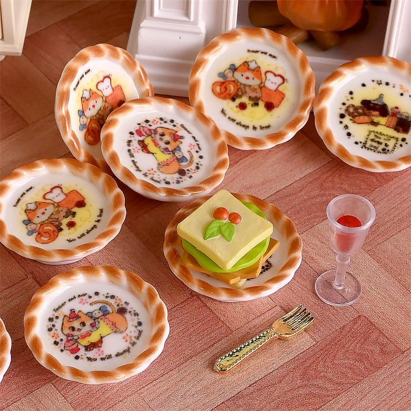 10Pcs/set Dollhouse Miniature  - Model Kit Resin review and price