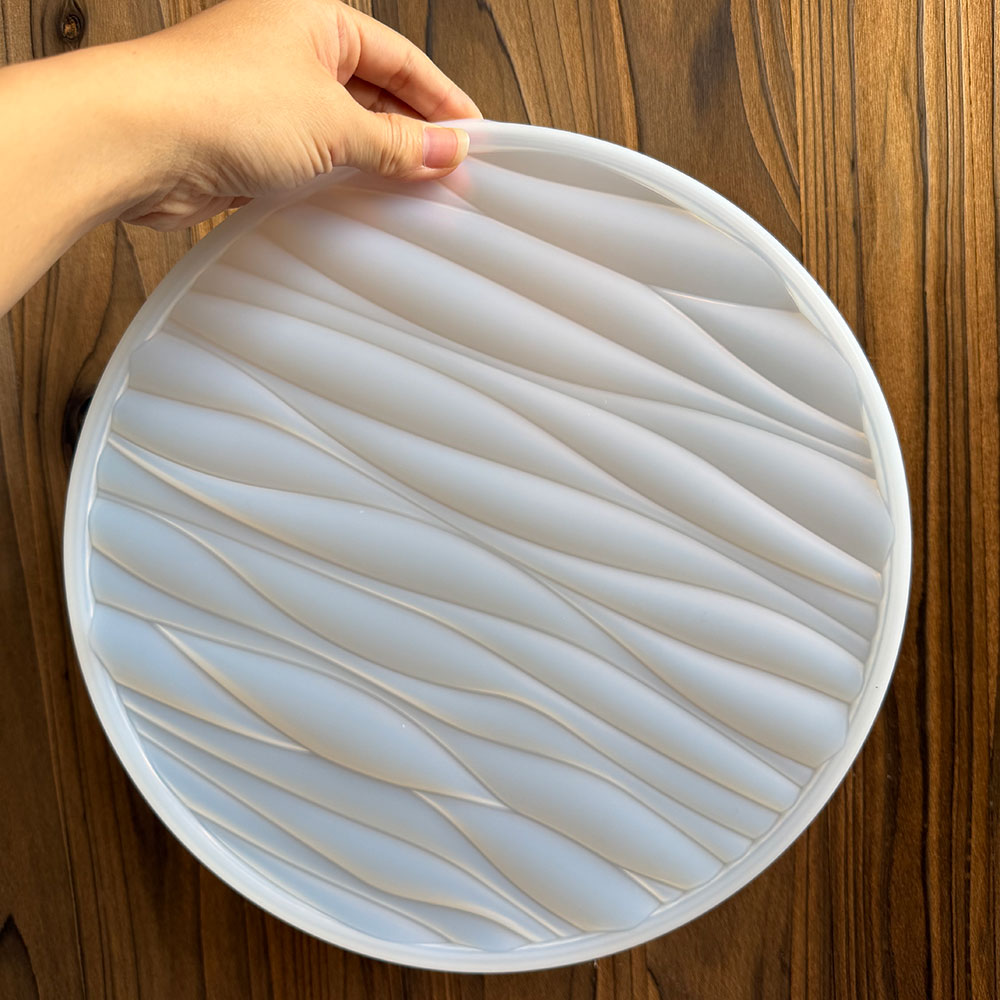 Large Round Tray Silicone Mold - Model Kit Resin review and price