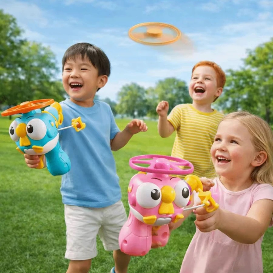Kids Pull-Cord Bamboo-Copter U - Model Kit Ufo review and price