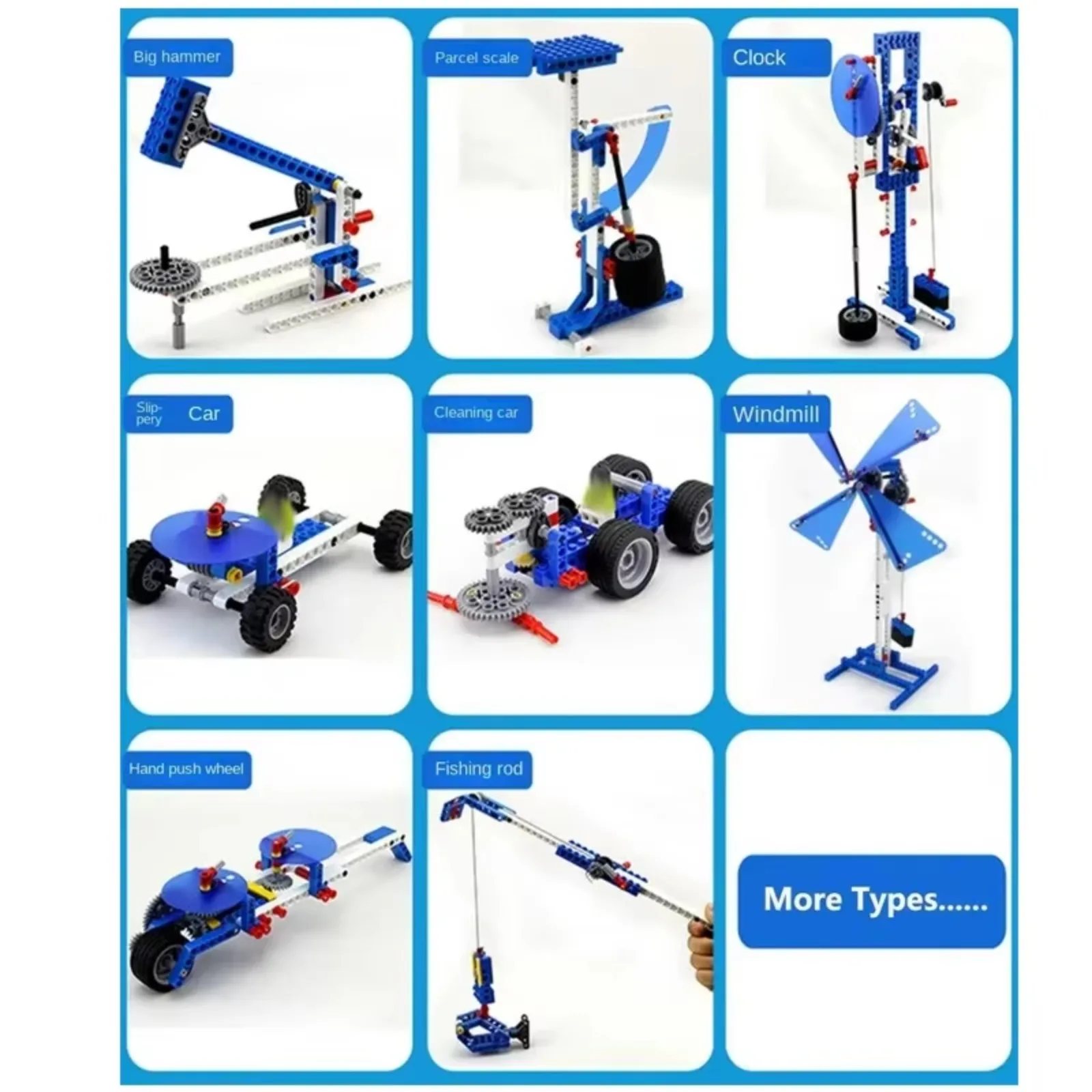 396PCS Technical MOC Building  - Model Kit Manual review and price