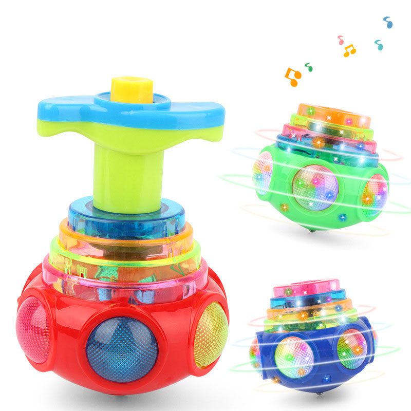 UFO Flashing Spinning Top Kids - Model Kit Ufo review and price