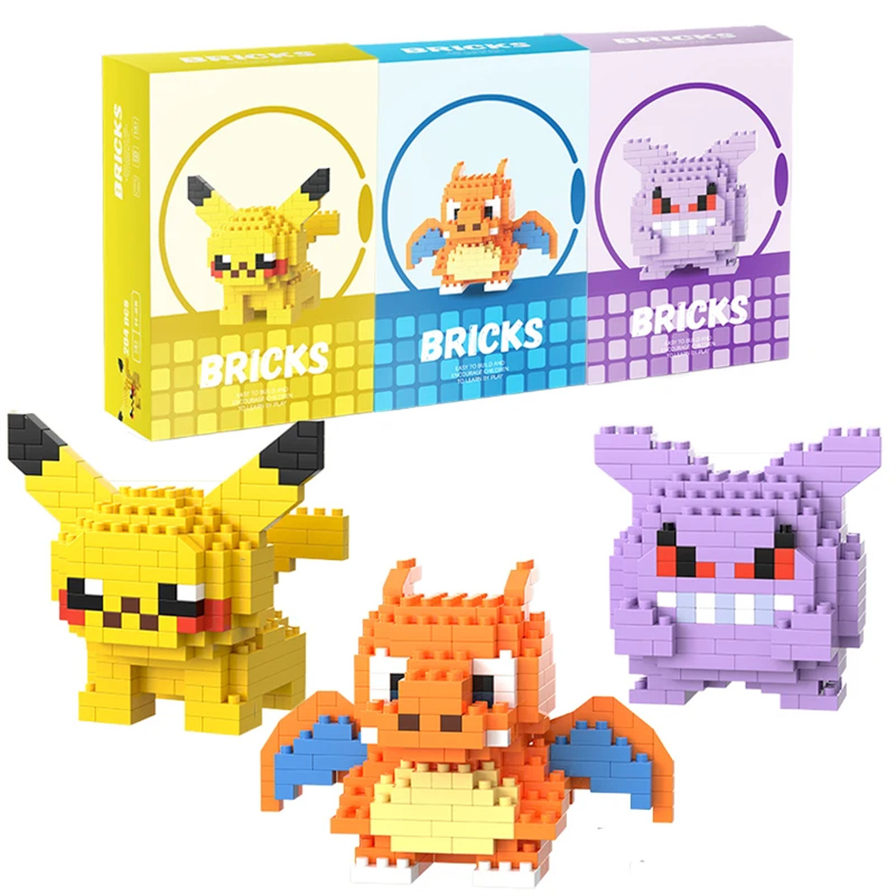 Pokemon Micro Building Blocks  - Model Kit Resin review and price