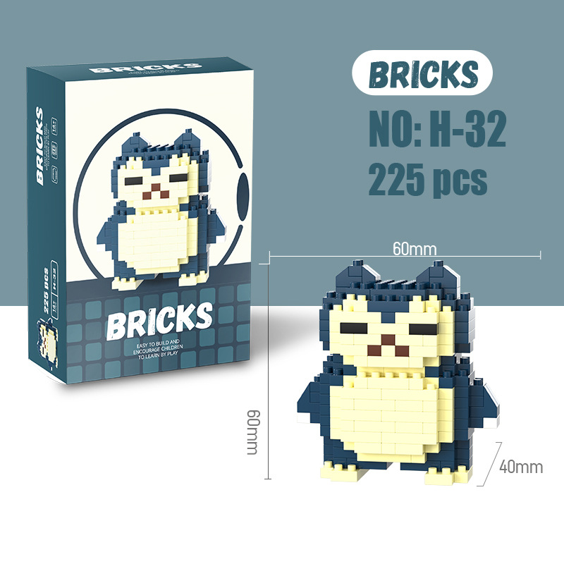 Pokemon Micro Building Blocks  - Model Kit Resin review and price