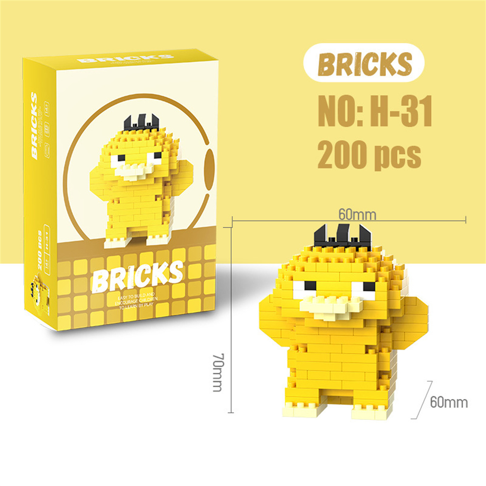 Pokemon Micro Building Blocks  - Model Kit Resin review and price