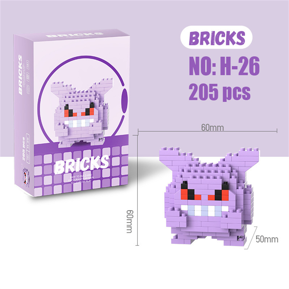 Pokemon Micro Building Blocks  - Model Kit Resin review and price