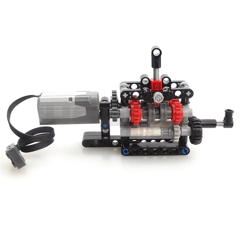 MOC High-tech 4 Speeds Gearbox - Model Kit Manual review and price