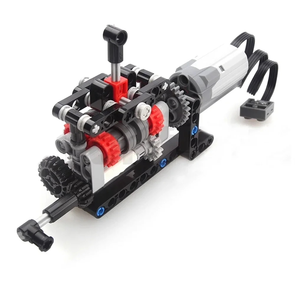 MOC High-tech 4 Speeds Gearbox - Model Kit Manual review and price