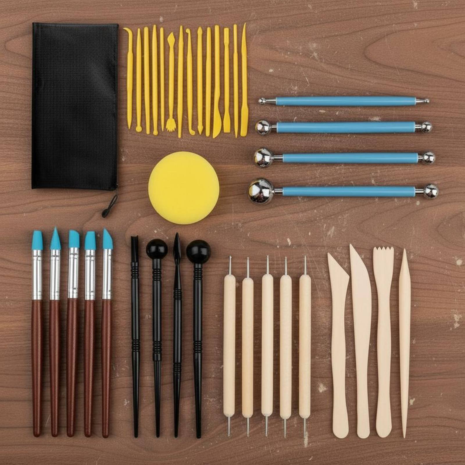 38 Pieces 38 Piece Clay Modeli - Model Kit Tool review and price