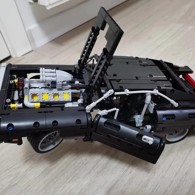 1077PCS Technical Car Dodged C - Model Kit Dodge Charger review and price