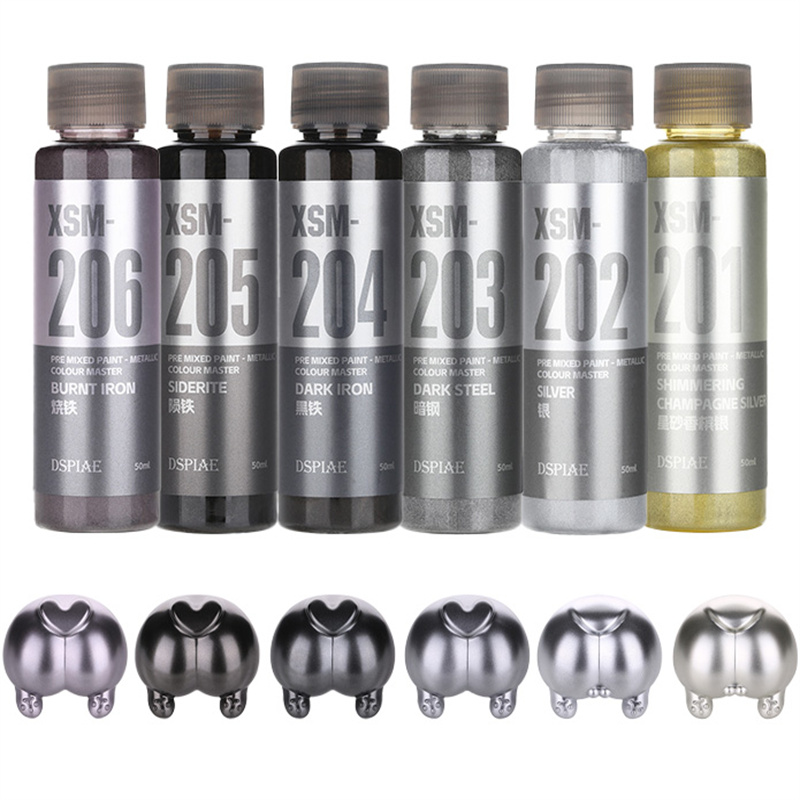 DSPIAE XSM Metallic Water Base - Model Kit Paint Set review and price