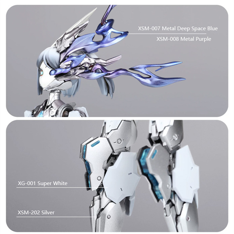 DSPIAE XSM Metallic Water Base - Model Kit Paint Set review and price