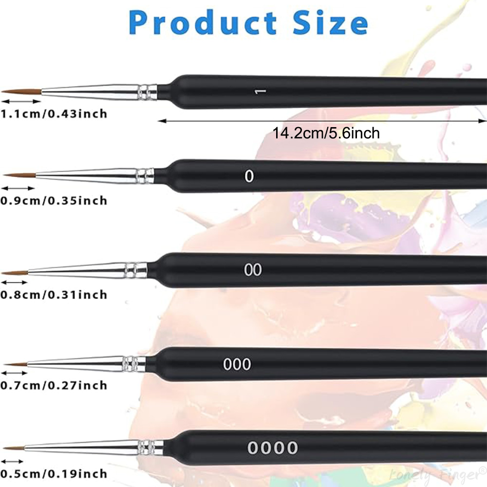 5/11Pcs Paint Brushes Set, Art - Model Kit Paint Set review and price