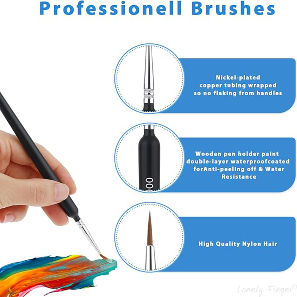 5/11Pcs Paint Brushes Set, Art - Model Kit Paint Set review and price