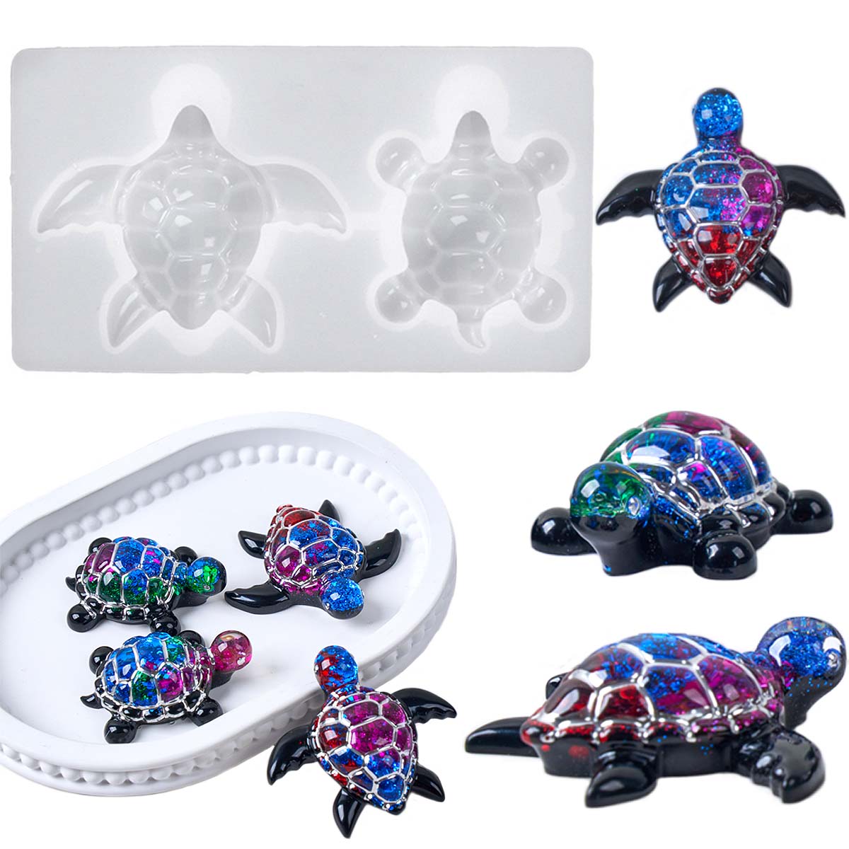 3D Sea Turtle Keychain Silicon - Model Kit Resin review and price