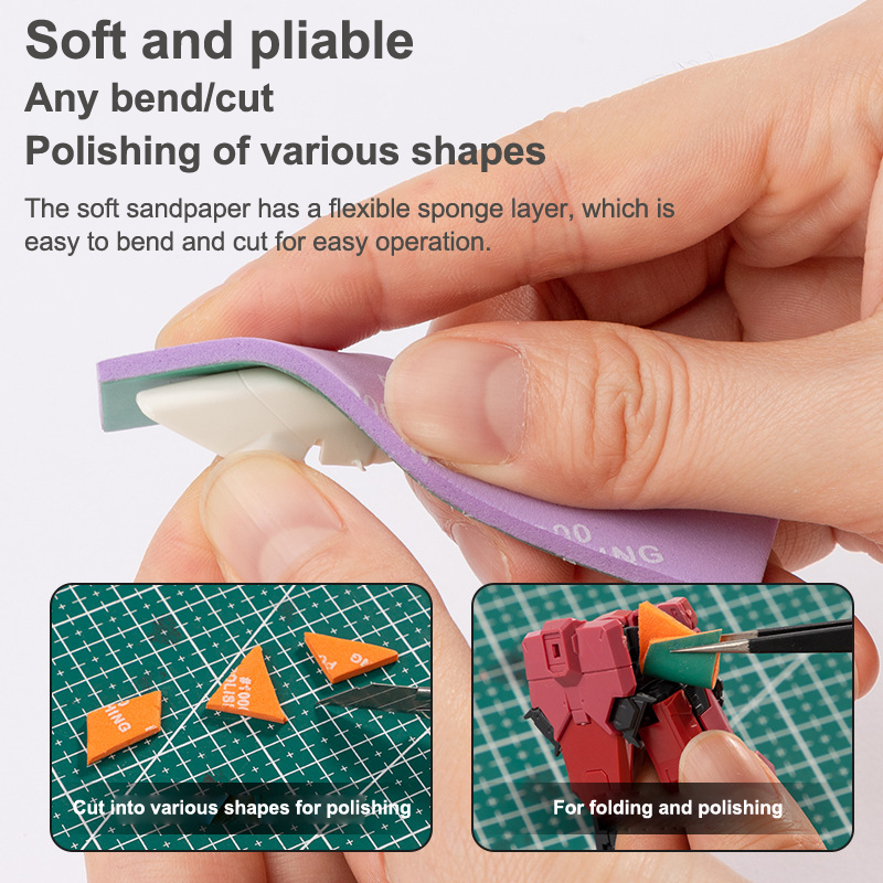 9Pcs/set 400~1200 Semi-rigid S - Model Kit Tool review and price